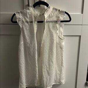 Old navy Sleeveless White Blouse